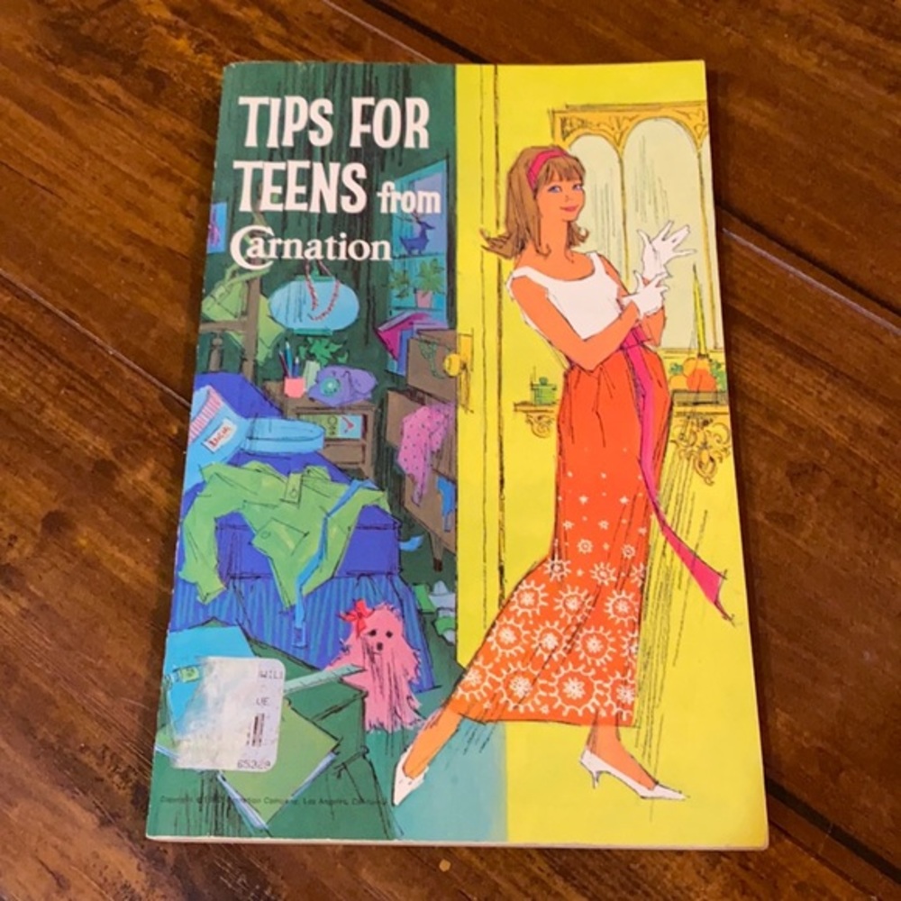 Tips for‎ Teens from Carnation Antique 1967 book
